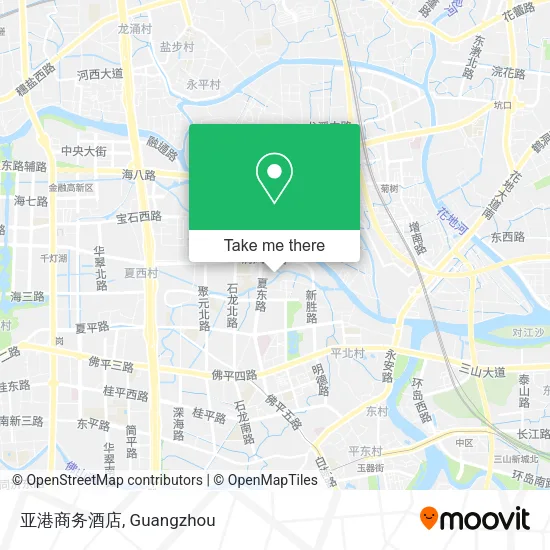 亚港商务酒店 map