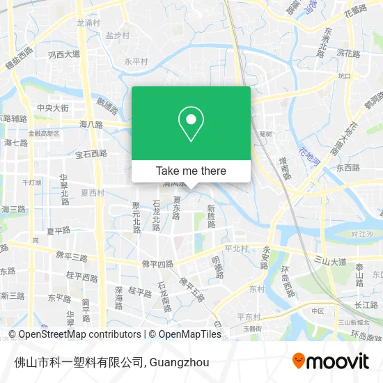 佛山市科一塑料有限公司 map