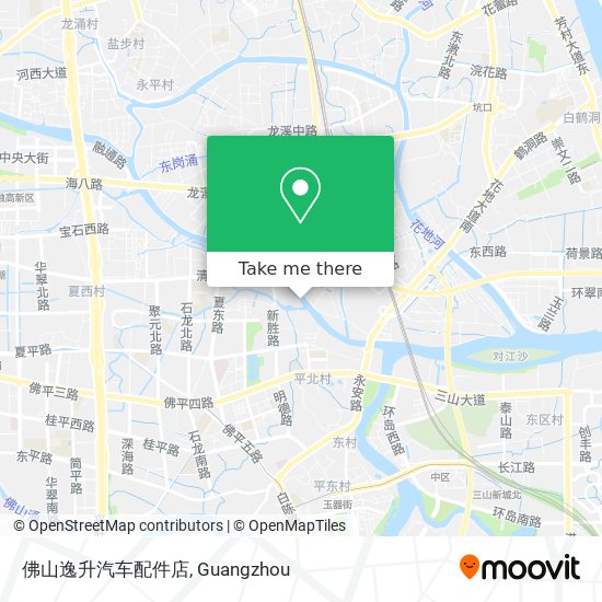 佛山逸升汽车配件店 map