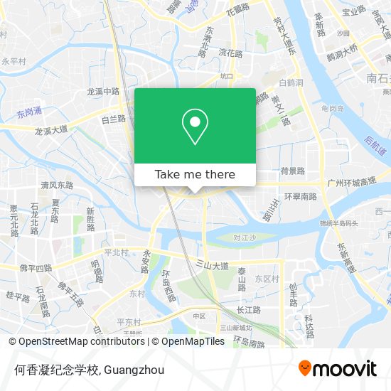 何香凝纪念学校 map