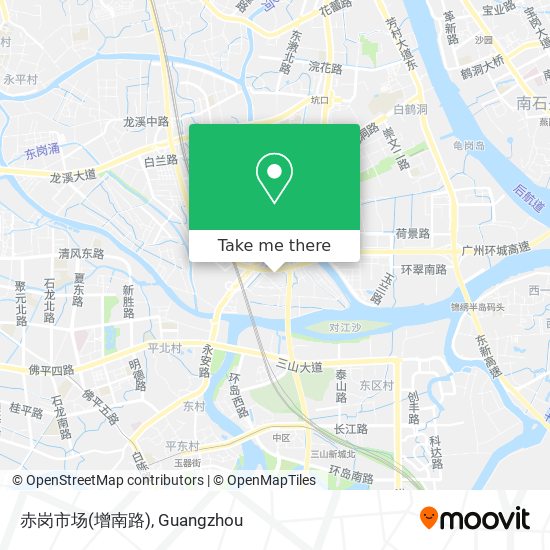 赤岗市场(增南路) map