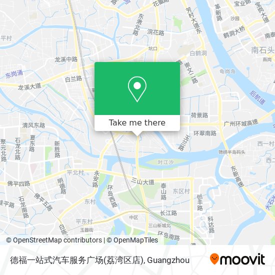 德福一站式汽车服务广场(荔湾区店) map
