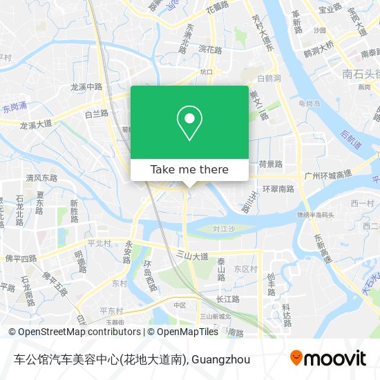 车公馆汽车美容中心(花地大道南) map