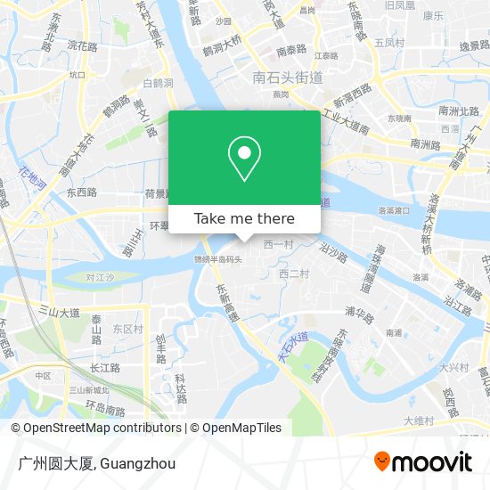 广州圆大厦 map