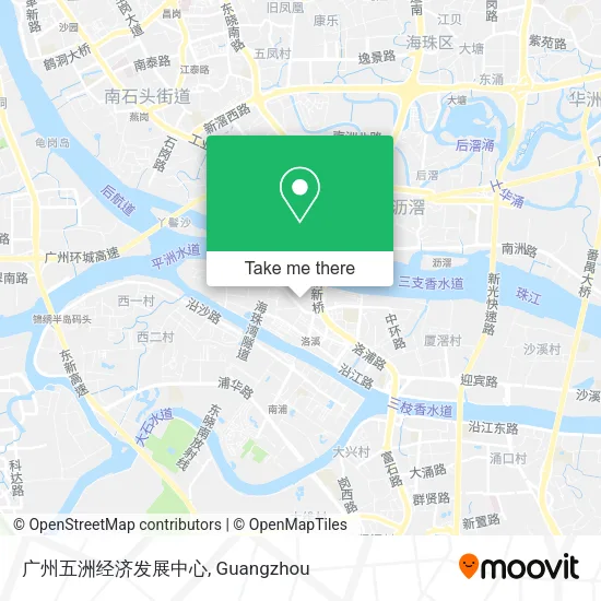 广州五洲经济发展中心 map