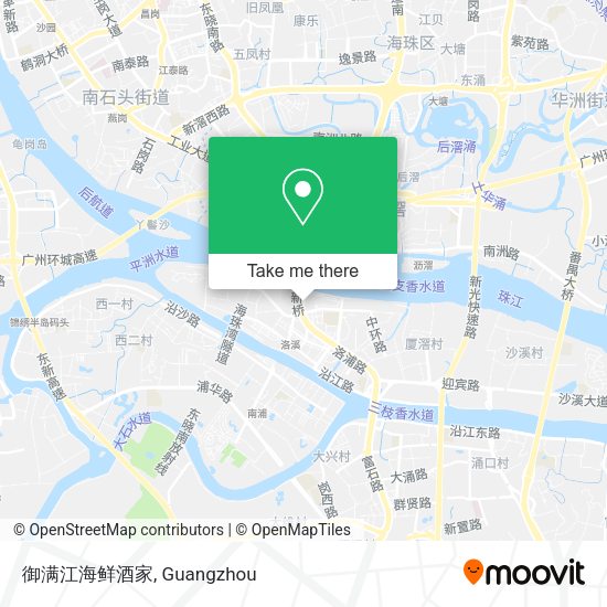 御满江海鲜酒家 map