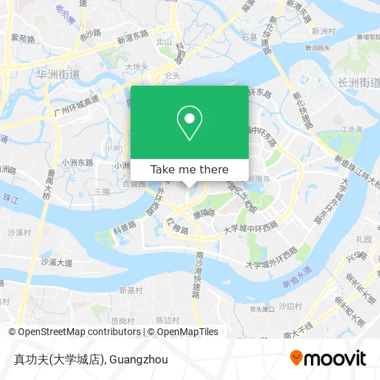 真功夫(大学城店) map