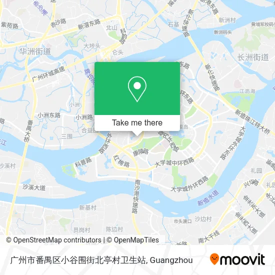 广州市番禺区小谷围街北亭村卫生站 map