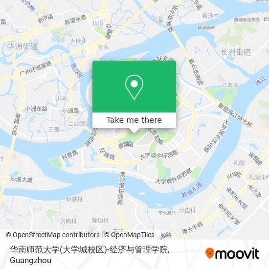 华南师范大学(大学城校区)-经济与管理学院 map