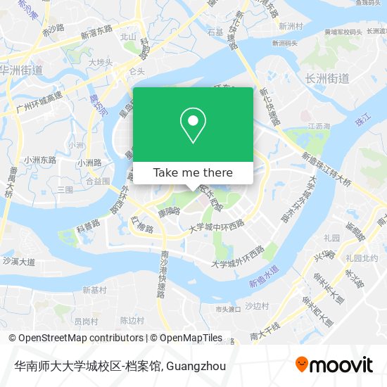 华南师大大学城校区-档案馆 map