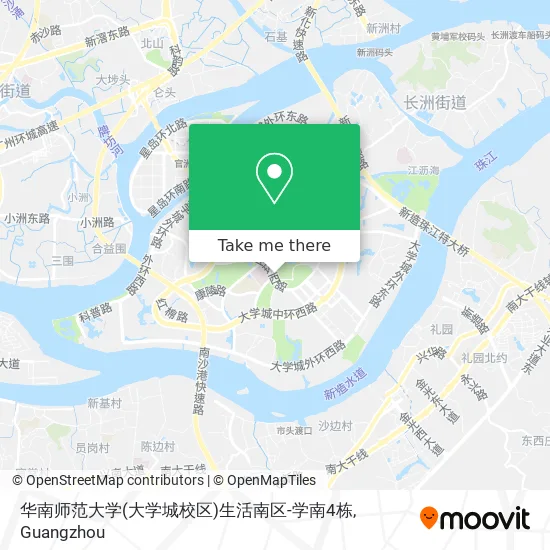 华南师范大学(大学城校区)生活南区-学南4栋 map
