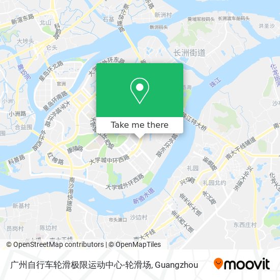 广州自行车轮滑极限运动中心-轮滑场 map