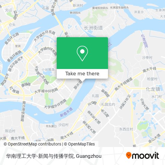 华南理工大学-新闻与传播学院 map