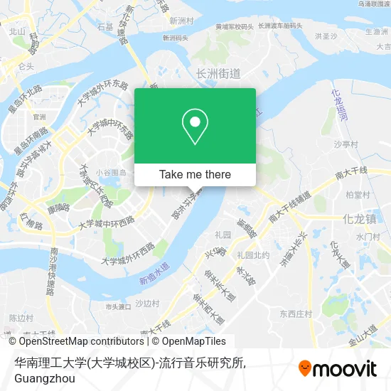 华南理工大学(大学城校区)-流行音乐研究所 map