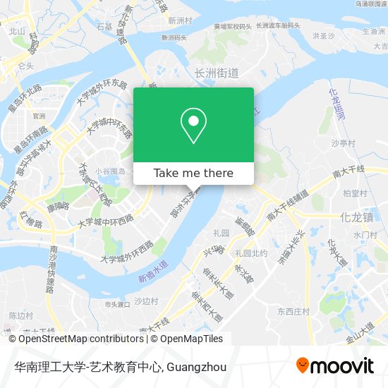 华南理工大学-艺术教育中心 map
