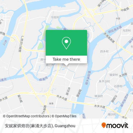 安妮家烘焙坊(麻涌大步店) map