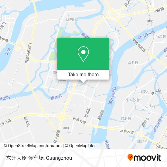 东升大厦-停车场 map