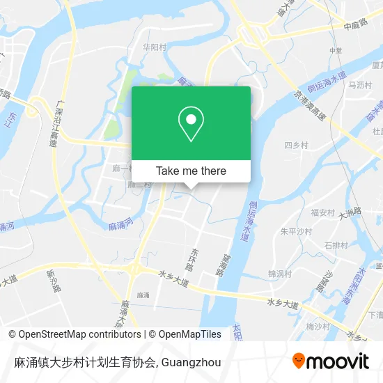 麻涌镇大步村计划生育协会 map