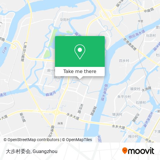 大步村委会 map