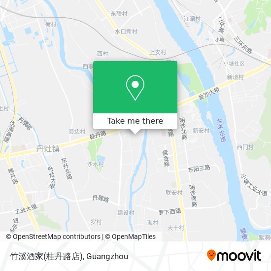 竹溪酒家(桂丹路店) map