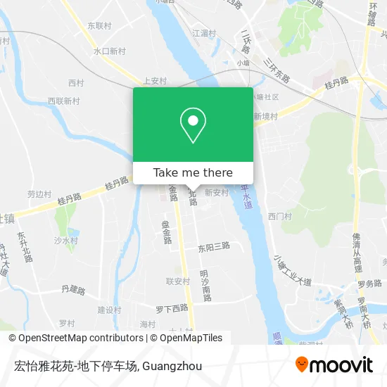 宏怡雅花苑-地下停车场 map