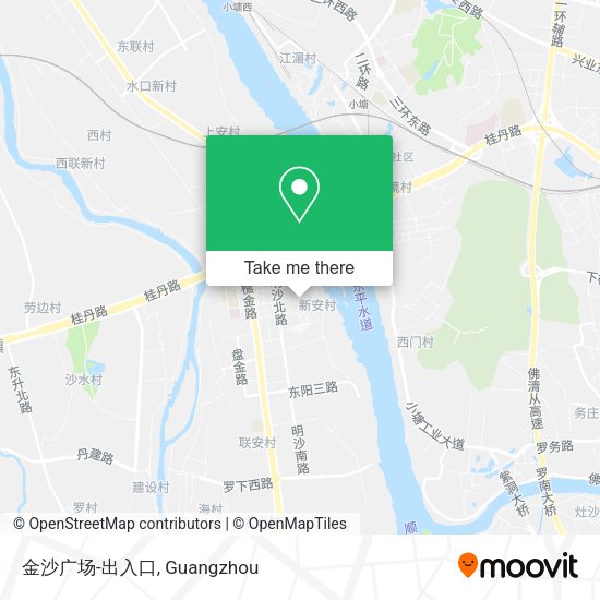 金沙广场-出入口 map