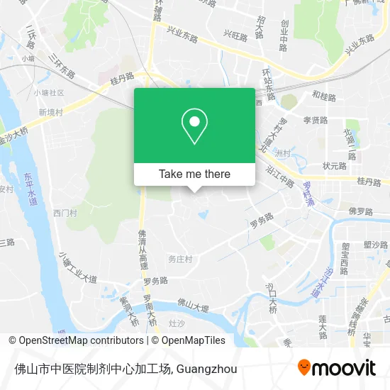 佛山市中医院制剂中心加工场 map