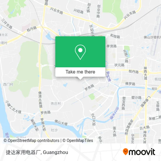 捷达家用电器厂 map