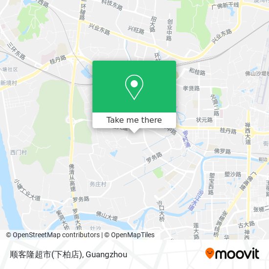 顺客隆超市(下柏店) map