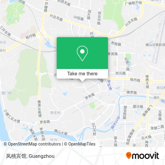 凤桃宾馆 map