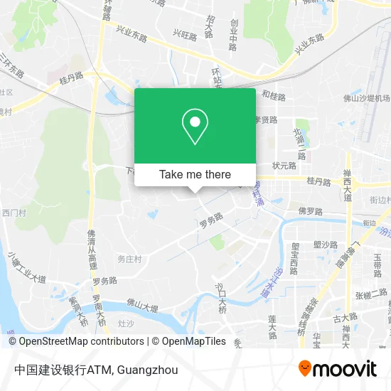 中国建设银行ATM map