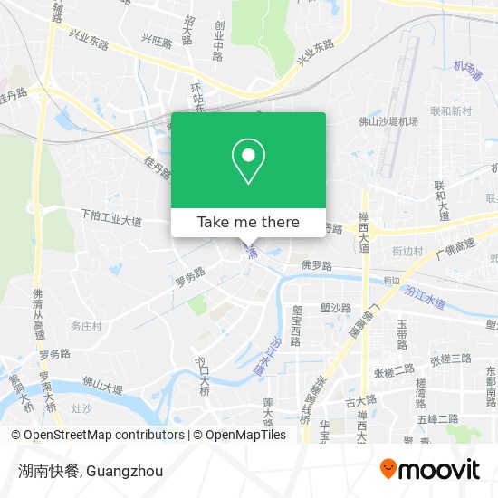 湖南快餐 map