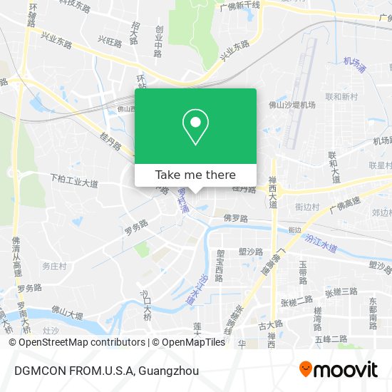 DGMCON FROM.U.S.A map