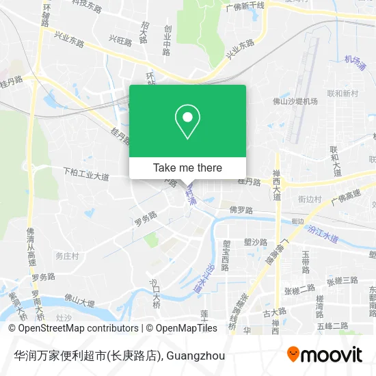 华润万家便利超市(长庚路店) map