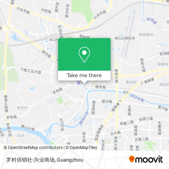 罗村供销社-兴业商场 map