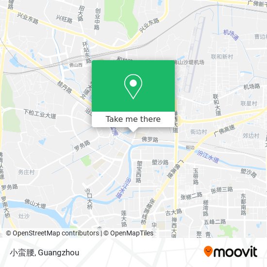 小蛮腰 map