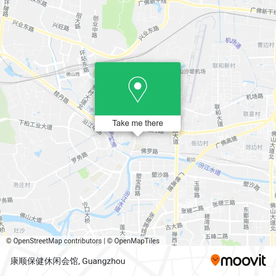 康顺保健休闲会馆 map