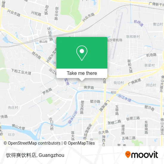 饮得爽饮料店 map