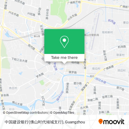 中国建设银行(佛山时代倾城支行) map