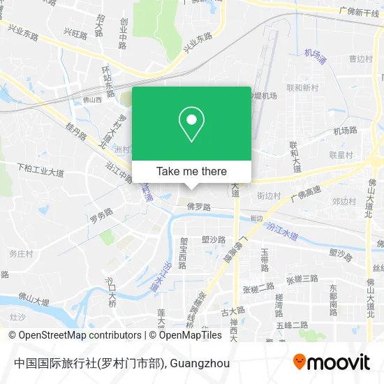 中国国际旅行社(罗村门市部) map