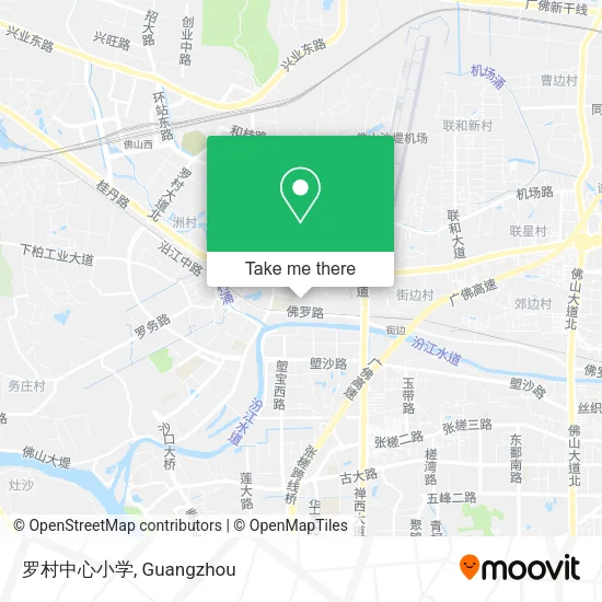 罗村中心小学 map