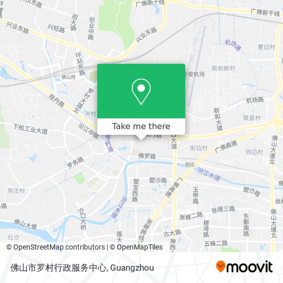 佛山市罗村行政服务中心 map