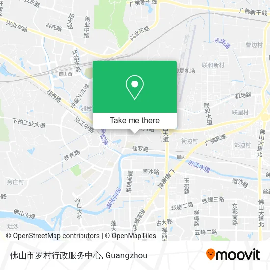 佛山市罗村行政服务中心 map