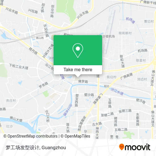 梦工场发型设计 map
