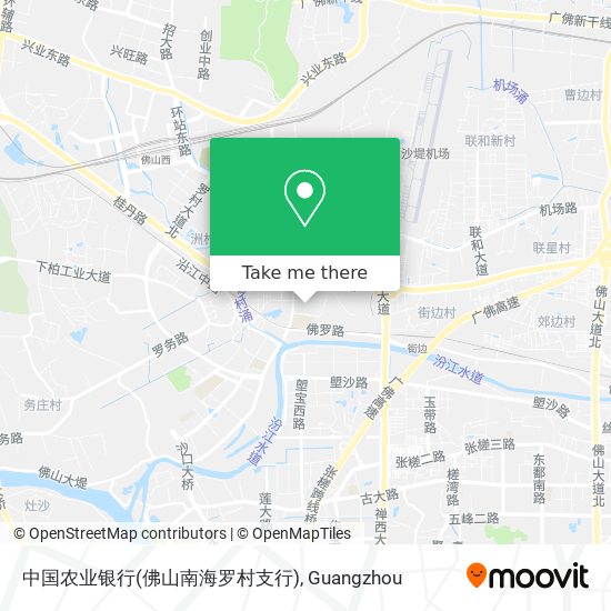 中国农业银行(佛山南海罗村支行) map