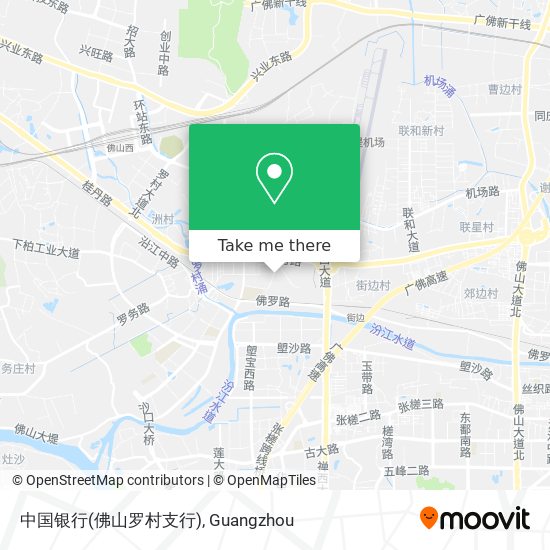 中国银行(佛山罗村支行) map