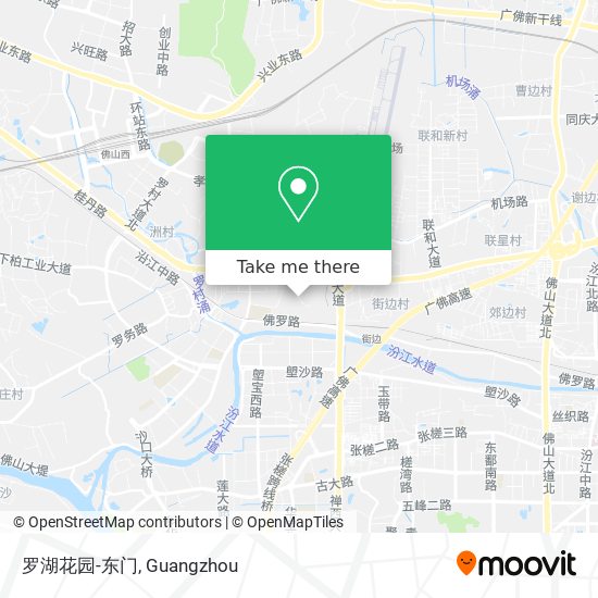 罗湖花园-东门 map