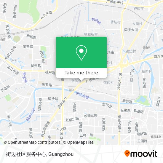 街边社区服务中心 map