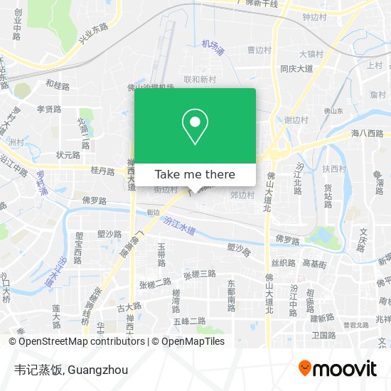 韦记蒸饭 map