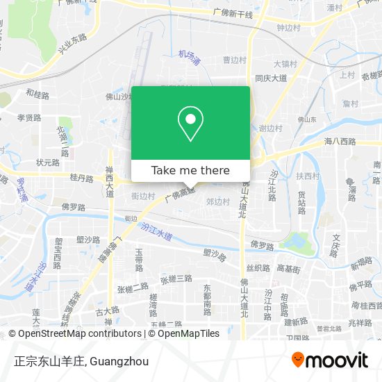 正宗东山羊庄 map